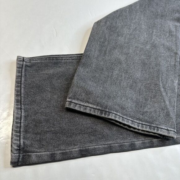 Pacsun Jeans 27 Boyfriend High Rise Gray Denim Womens Distressed 90s Grunge EUC - Picture 12 of 13